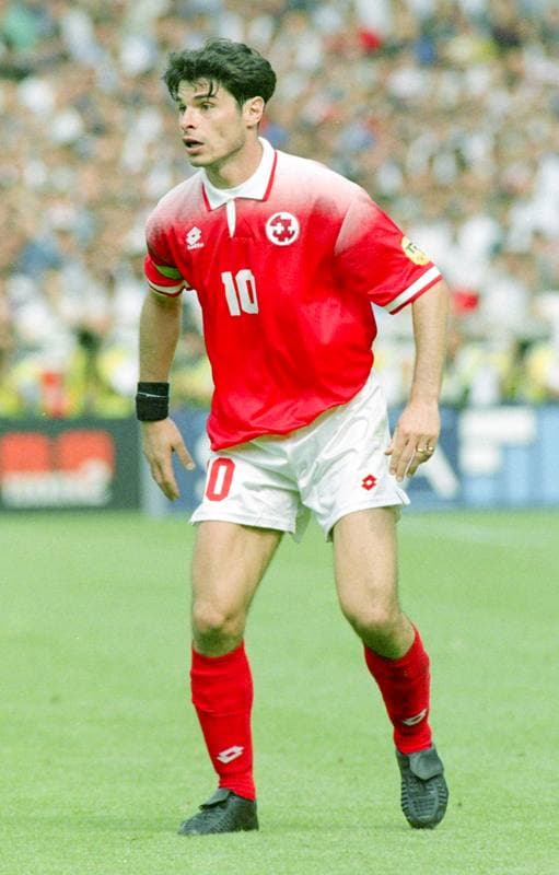 Football. UEFA EURO 1996. England - Switzerland. 08.06.1996