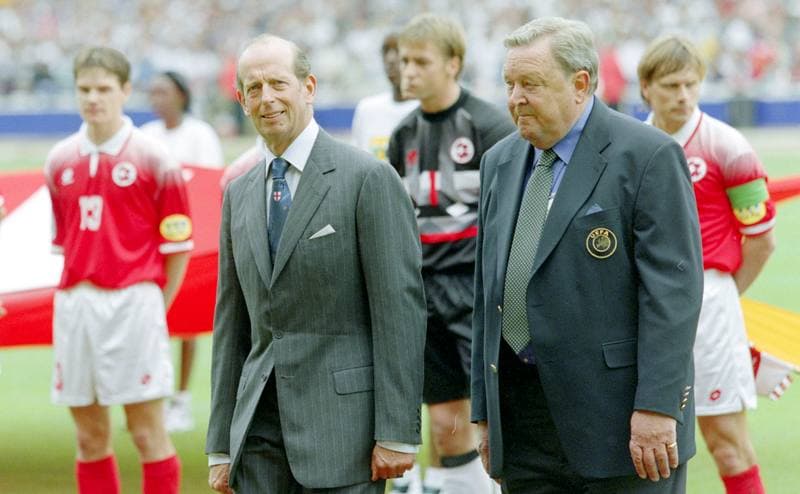 Football. UEFA EURO 1996. England - Switzerland. 08.06.1996
