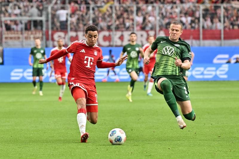 Football. Bundesliga. VfL Wolfsburg - FC Bayern Munich. 09.05.2026