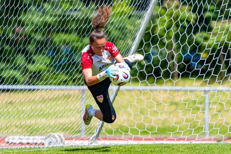Football. 2. Frauen-Bundesliga. VfB Stuttgart - VfL Wolfsburg II. 10.05.2026
