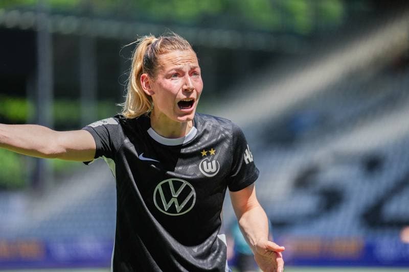 Football. Google Pixel Frauen-Bundesliga. SC Freiburg - VfL Wolfsburg. 09.05.2026