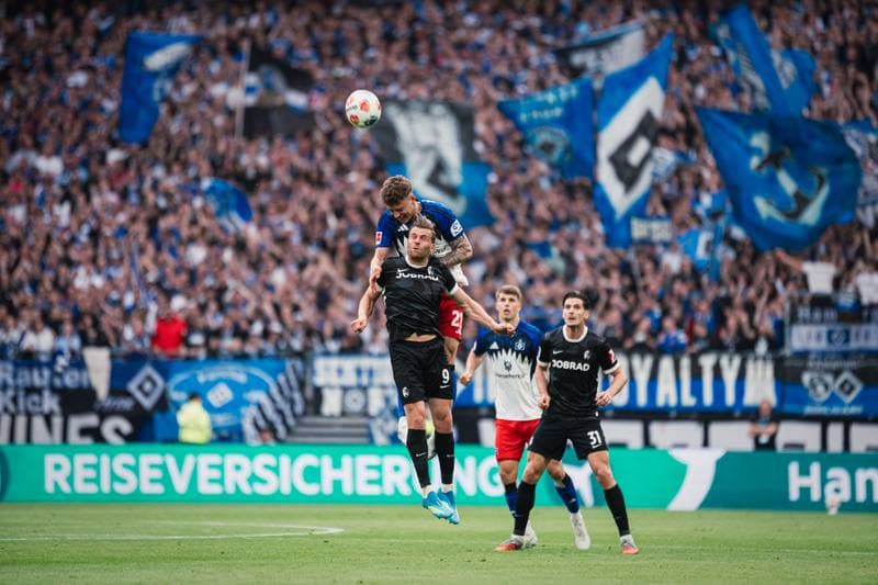 Football. 1. Bundesliga. Hamburger SV - SC Freiburg. 10.05.2026