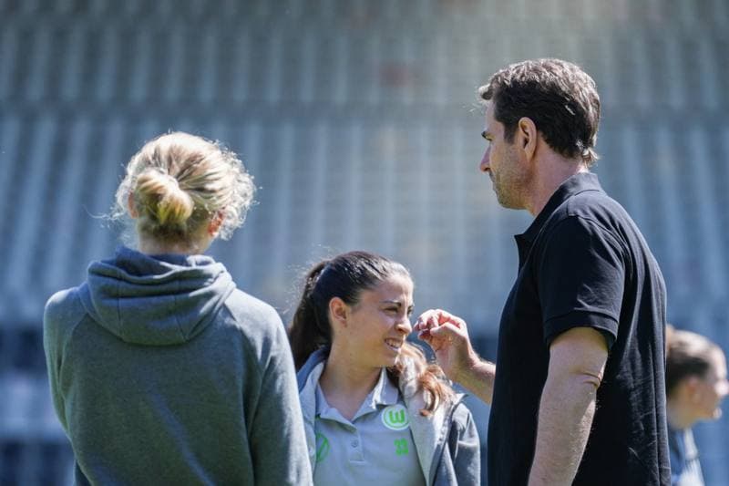 Football. Google Pixel Frauen-Bundesliga. SC Freiburg - VfL Wolfsburg. 09.05.2026