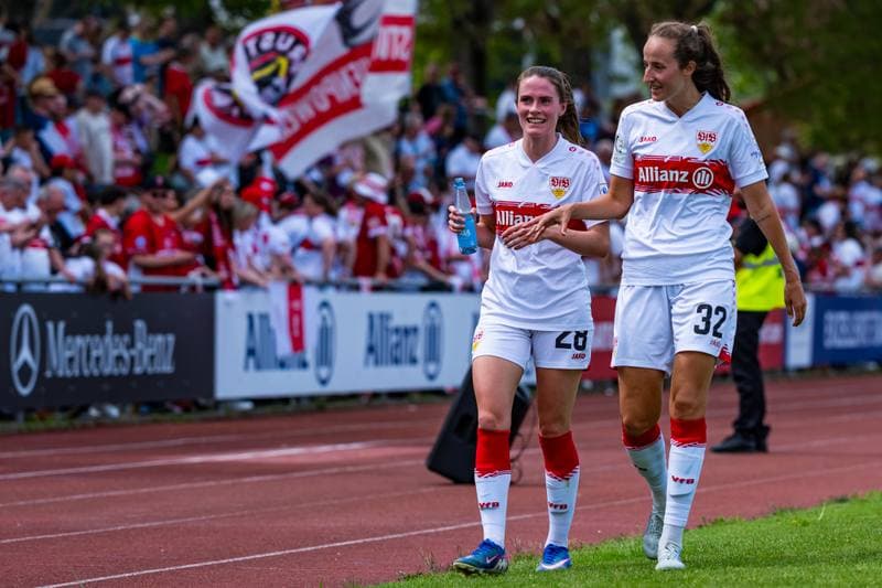 Football. 2. Frauen-Bundesliga. VfB Stuttgart - VfL Wolfsburg II. 10.05.2026
