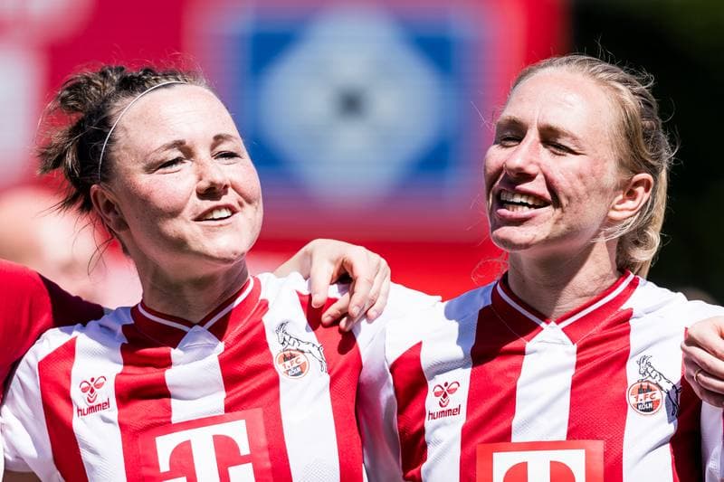 Football. Google Pixel Frauen-Bundesliga. 1. FC Koln - Hamburger SV. 09.05.2026