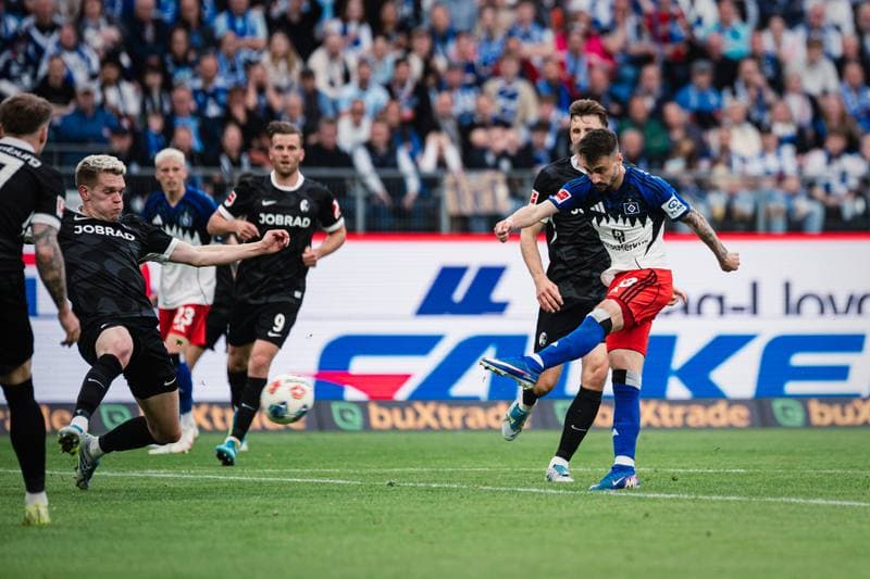 Football. 1. Bundesliga. Hamburger SV - SC Freiburg. 10.05.2026