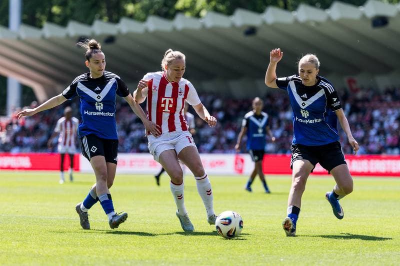 Football. Google Pixel Frauen-Bundesliga. 1. FC Koln - Hamburger SV. 09.05.2026