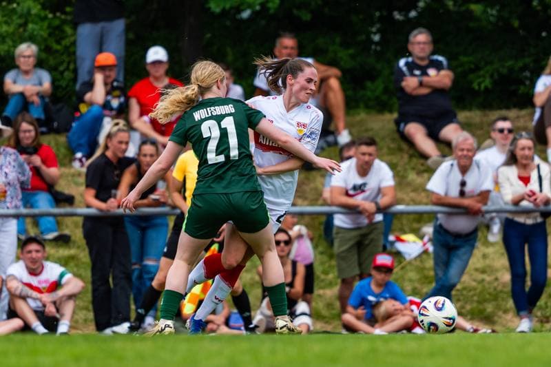 Football. 2. Frauen-Bundesliga. VfB Stuttgart - VfL Wolfsburg II. 10.05.2026