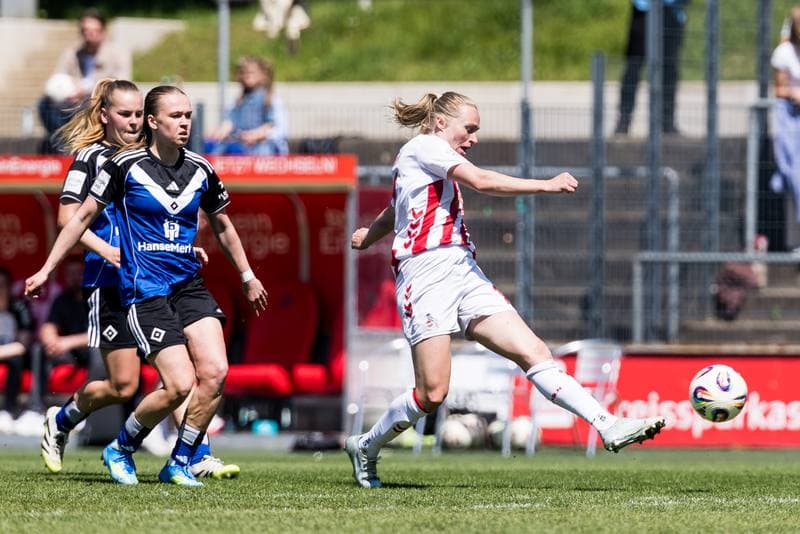 Football. Google Pixel Frauen-Bundesliga. 1. FC Koln - Hamburger SV. 09.05.2026