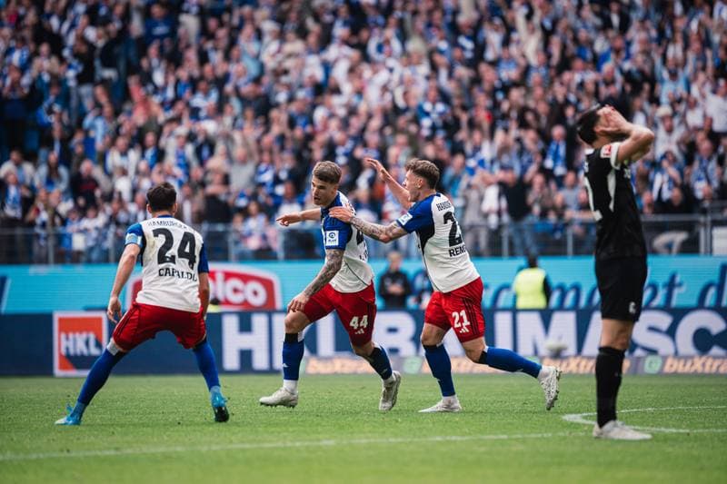 Football. 1. Bundesliga. Hamburger SV - SC Freiburg. 10.05.2026