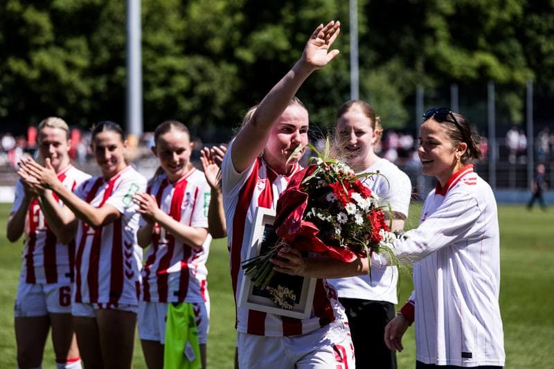 Football. Google Pixel Frauen-Bundesliga. 1. FC Koln - Hamburger SV. 09.05.2026