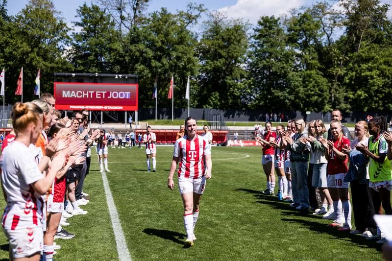 Football. Google Pixel Frauen-Bundesliga. 1. FC Koln - Hamburger SV. 09.05.2026