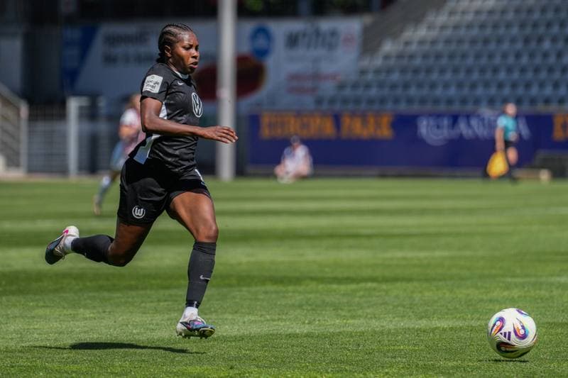 Football. Google Pixel Frauen-Bundesliga. SC Freiburg - VfL Wolfsburg. 09.05.2026