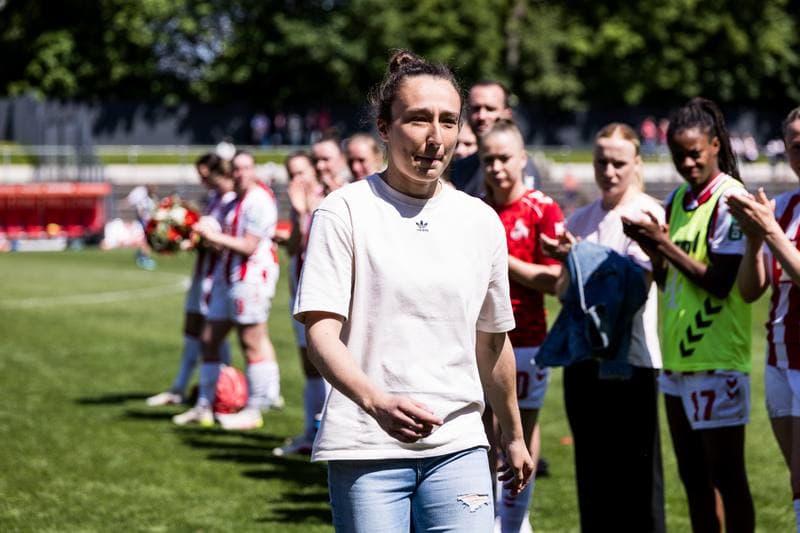 Football. Google Pixel Frauen-Bundesliga. 1. FC Koln - Hamburger SV. 09.05.2026