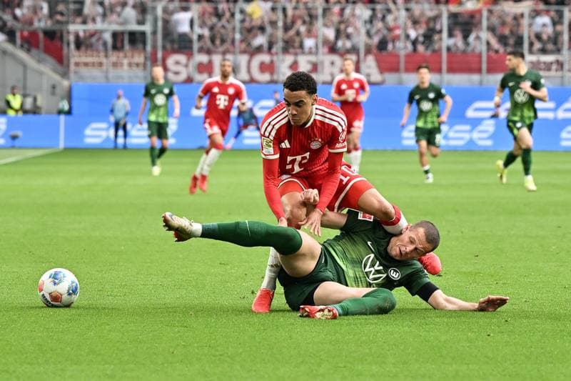 Football. Bundesliga. VfL Wolfsburg - FC Bayern Munich. 09.05.2026