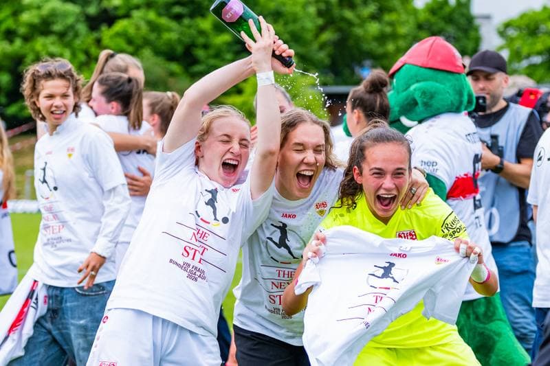 Football. 2. Frauen-Bundesliga. VfB Stuttgart - VfL Wolfsburg II. 10.05.2026