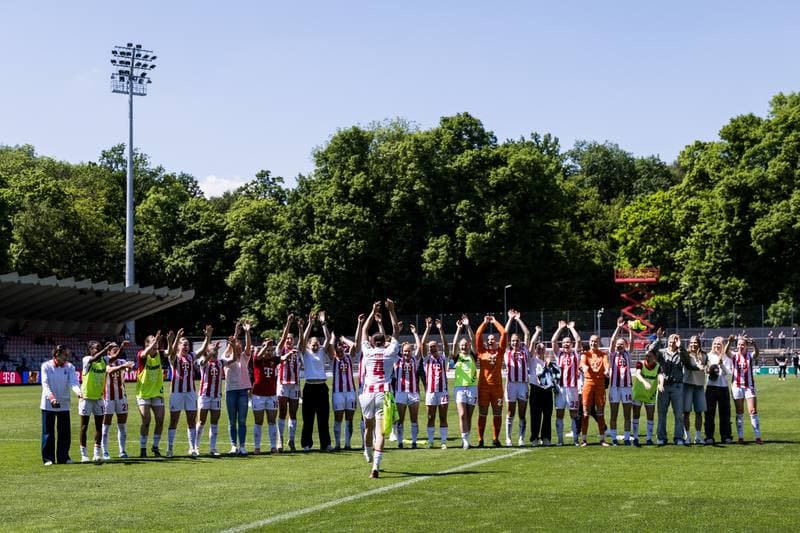 Football. Google Pixel Frauen-Bundesliga. 1. FC Koln - Hamburger SV. 09.05.2026