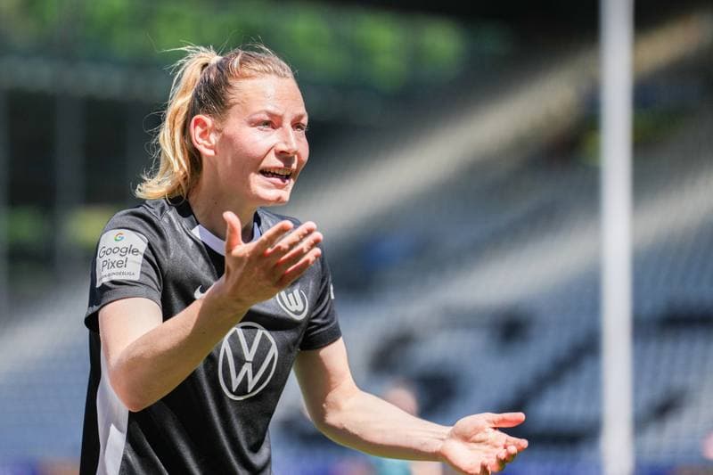 Football. Google Pixel Frauen-Bundesliga. SC Freiburg - VfL Wolfsburg. 09.05.2026