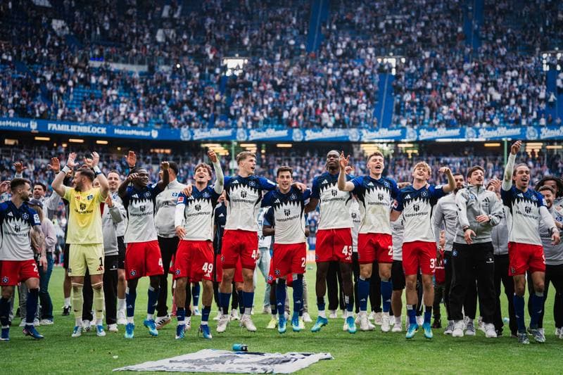 Football. 1. Bundesliga. Hamburger SV - SC Freiburg. 10.05.2026