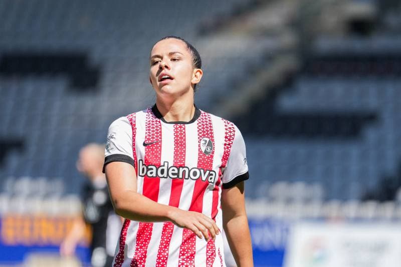 Football. Google Pixel Frauen-Bundesliga. SC Freiburg - VfL Wolfsburg. 09.05.2026