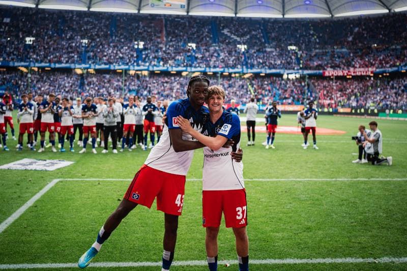 Football. 1. Bundesliga. Hamburger SV - SC Freiburg. 10.05.2026