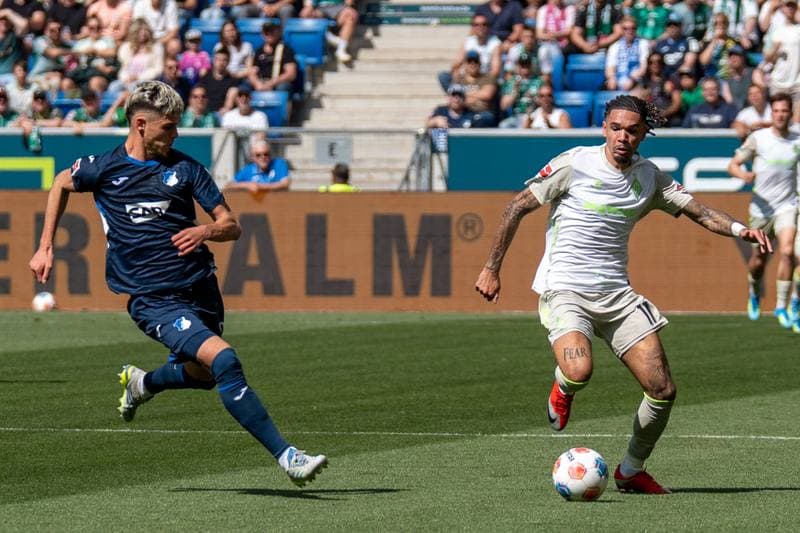 Football. 1. Bundesliga. TSG Hoffenheim - Werder Bremen. 09.05.2026