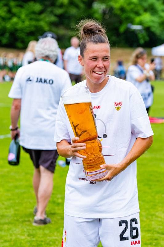 Football. 2. Frauen-Bundesliga. VfB Stuttgart - VfL Wolfsburg II. 10.05.2026