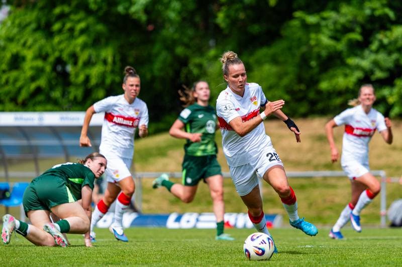 Football. 2. Frauen-Bundesliga. VfB Stuttgart - VfL Wolfsburg II. 10.05.2026