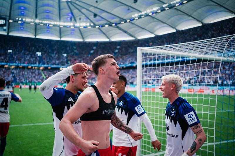 Football. 1. Bundesliga. Hamburger SV - SC Freiburg. 10.05.2026