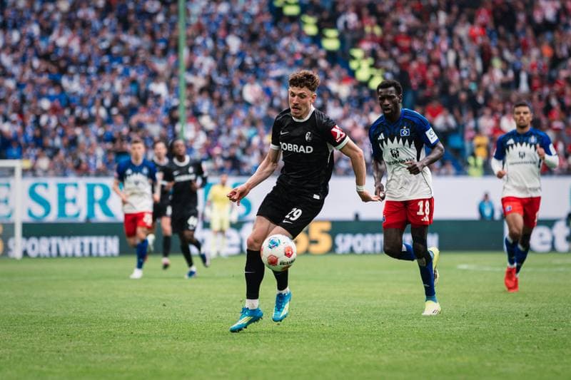 Football. 1. Bundesliga. Hamburger SV - SC Freiburg. 10.05.2026