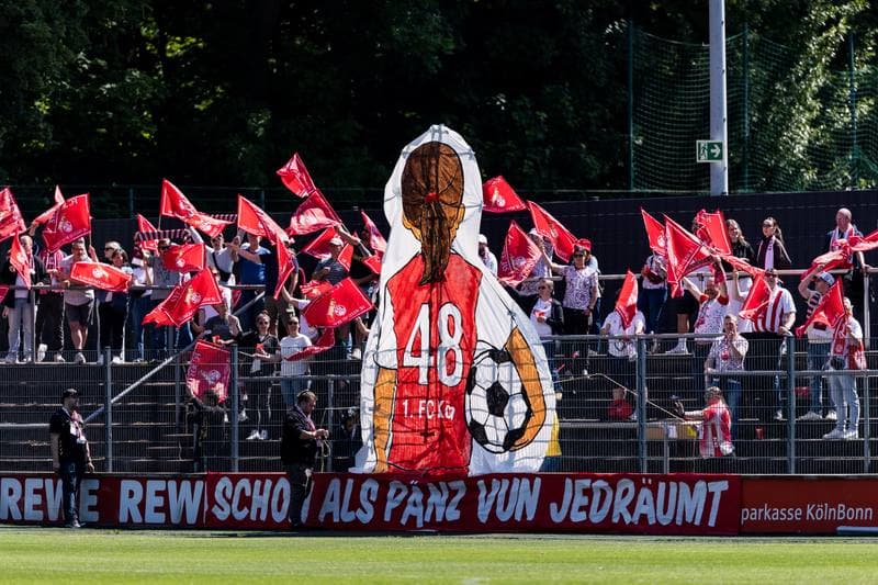 Football. Google Pixel Frauen-Bundesliga. 1. FC Koln - Hamburger SV. 09.05.2026