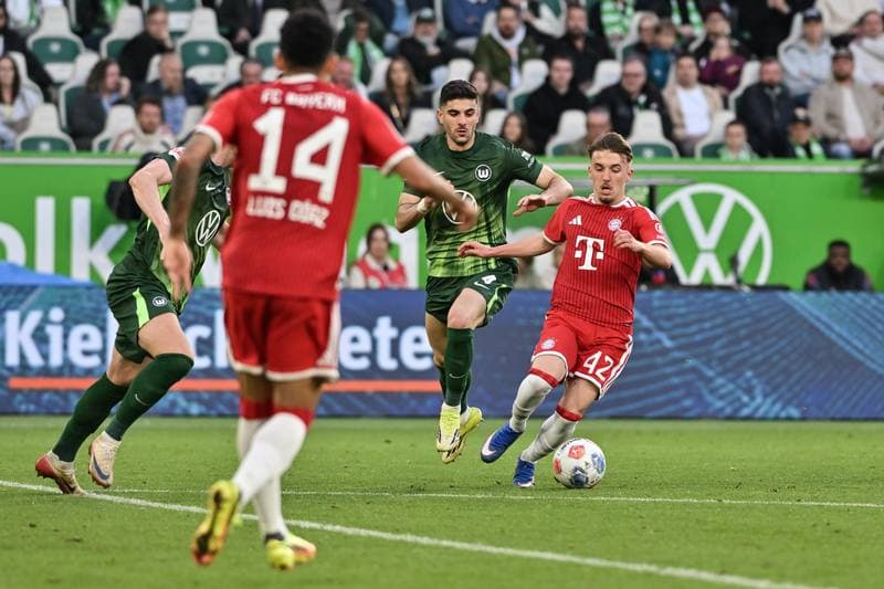 Football. Bundesliga. VfL Wolfsburg - FC Bayern Munich. 09.05.2026