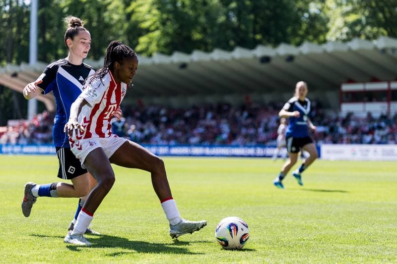 Football. Google Pixel Frauen-Bundesliga. 1. FC Koln - Hamburger SV. 09.05.2026