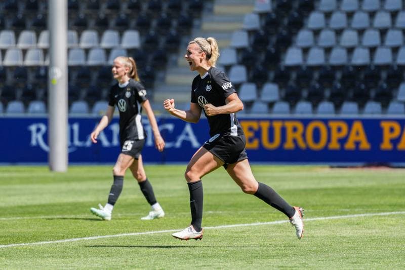 Football. Google Pixel Frauen-Bundesliga. SC Freiburg - VfL Wolfsburg. 09.05.2026