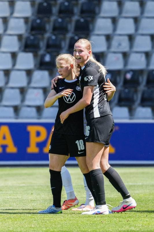 Football. Google Pixel Frauen-Bundesliga. SC Freiburg - VfL Wolfsburg. 09.05.2026