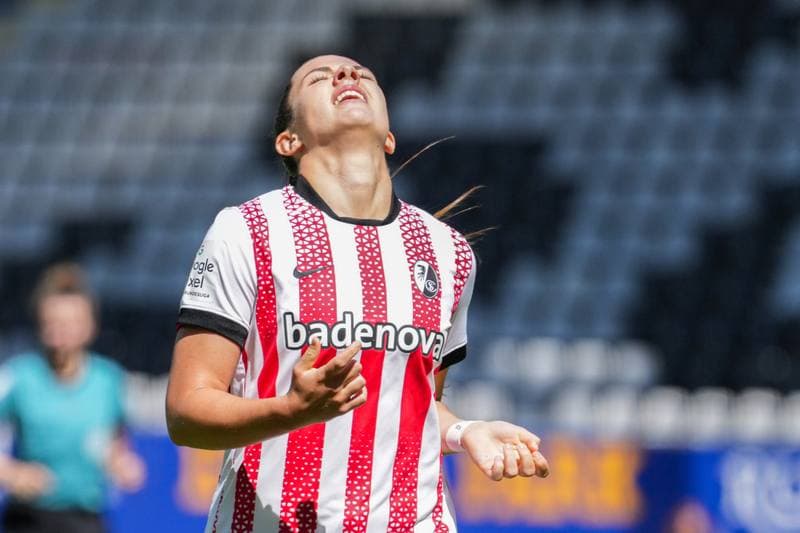 Football. Google Pixel Frauen-Bundesliga. SC Freiburg - VfL Wolfsburg. 09.05.2026