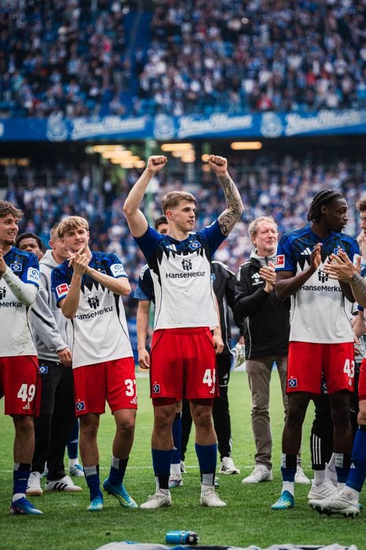 Football. 1. Bundesliga. Hamburger SV - SC Freiburg. 10.05.2026