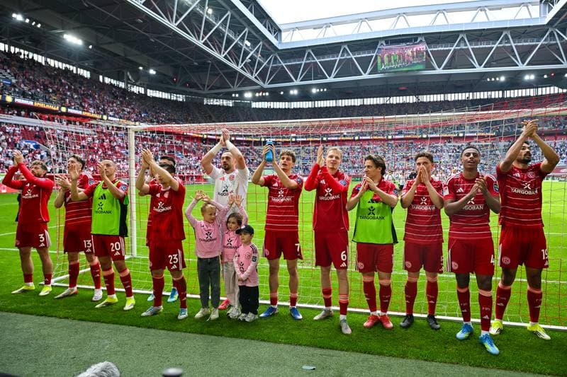 Football. 2. Bundesliga. Fortuna Dusseldorf - SV Elversberg. 10.05.2026