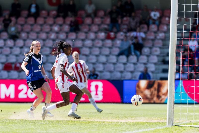 Football. Google Pixel Frauen-Bundesliga. 1. FC Koln - Hamburger SV. 09.05.2026