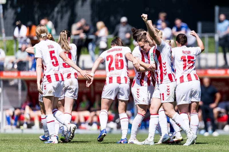 Football. Google Pixel Frauen-Bundesliga. 1. FC Koln - Hamburger SV. 09.05.2026