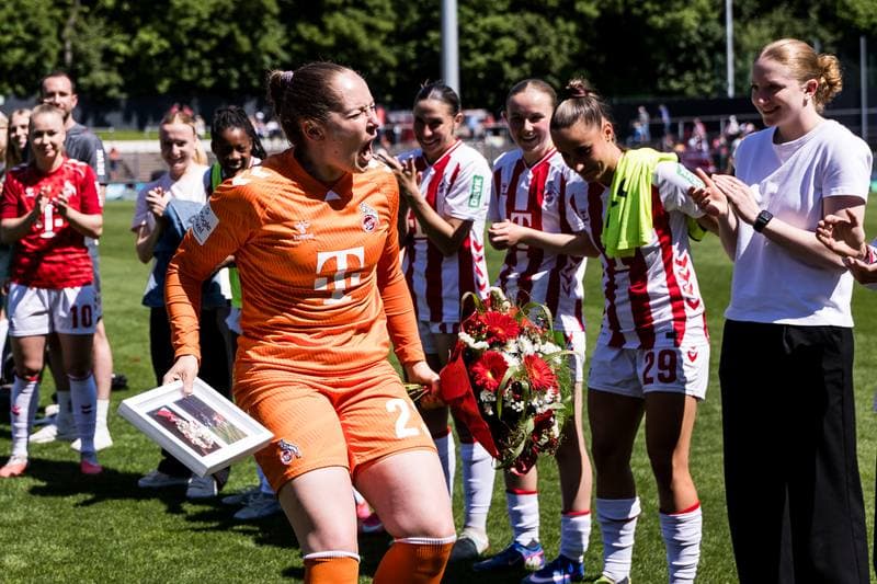 Football. Google Pixel Frauen-Bundesliga. 1. FC Koln - Hamburger SV. 09.05.2026