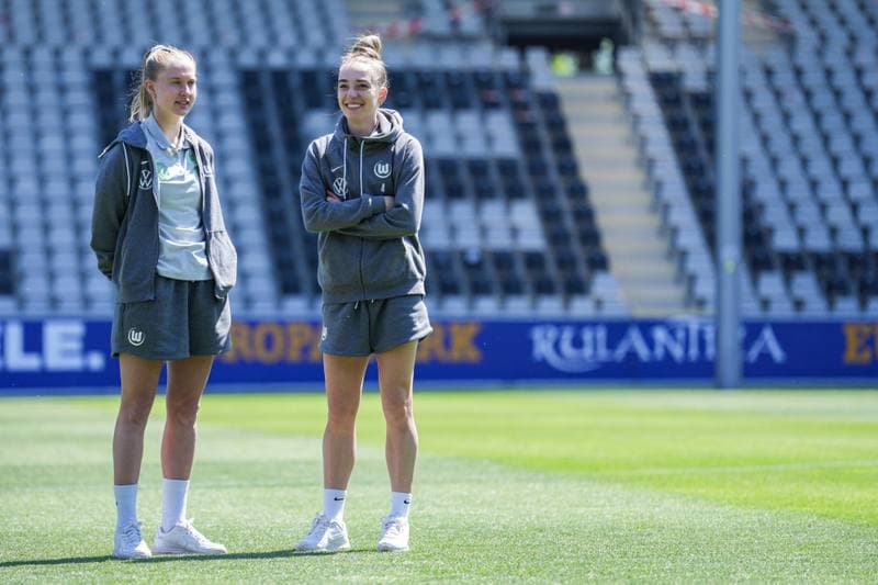 Football. Google Pixel Frauen-Bundesliga. SC Freiburg - VfL Wolfsburg. 09.05.2026