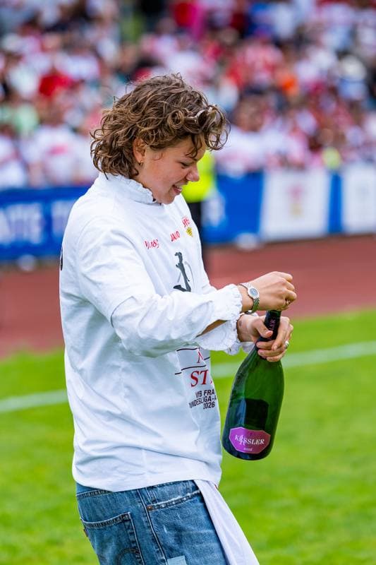 Football. 2. Frauen-Bundesliga. VfB Stuttgart - VfL Wolfsburg II. 10.05.2026