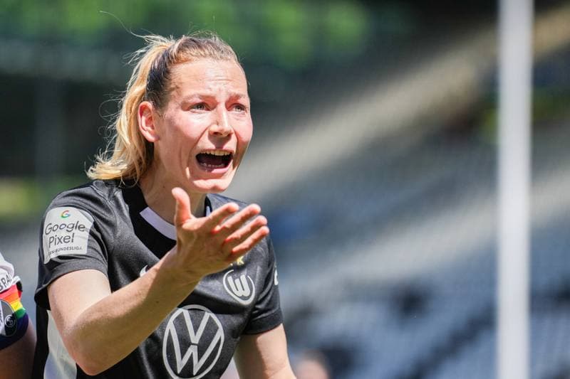 Football. Google Pixel Frauen-Bundesliga. SC Freiburg - VfL Wolfsburg. 09.05.2026