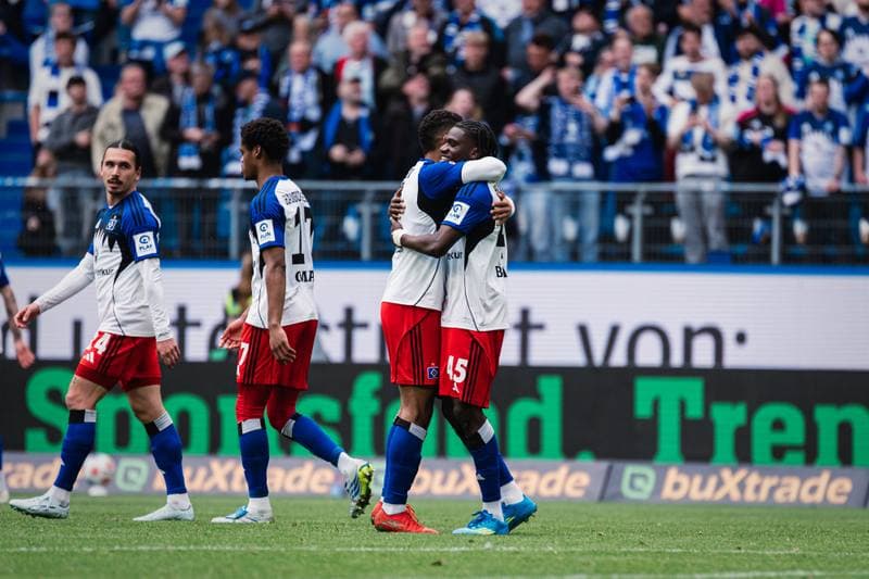 Football. 1. Bundesliga. Hamburger SV - SC Freiburg. 10.05.2026