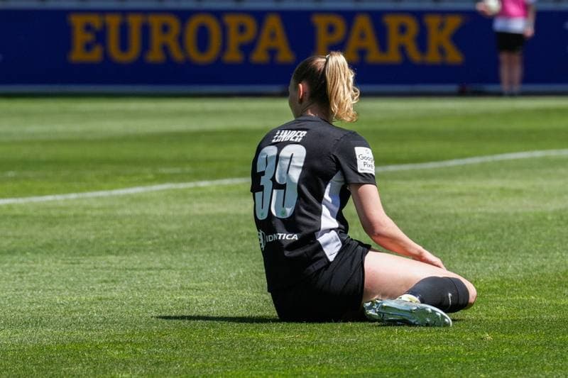 Football. Google Pixel Frauen-Bundesliga. SC Freiburg - VfL Wolfsburg. 09.05.2026