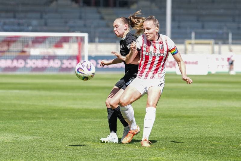 Football. Google Pixel Frauen-Bundesliga. SC Freiburg - VfL Wolfsburg. 09.05.2026