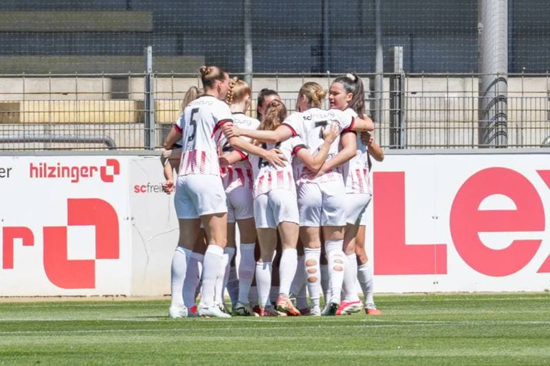 Football. Google Pixel Frauen-Bundesliga. SC Freiburg - VfL Wolfsburg. 09.05.2026
