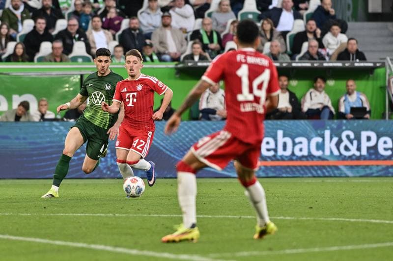 Football. Bundesliga. VfL Wolfsburg - FC Bayern Munich. 09.05.2026