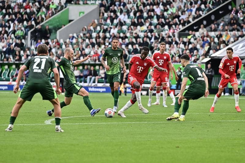 Football. Bundesliga. VfL Wolfsburg - FC Bayern Munich. 09.05.2026